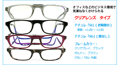 クリックナチュレ[SI]と[SG]